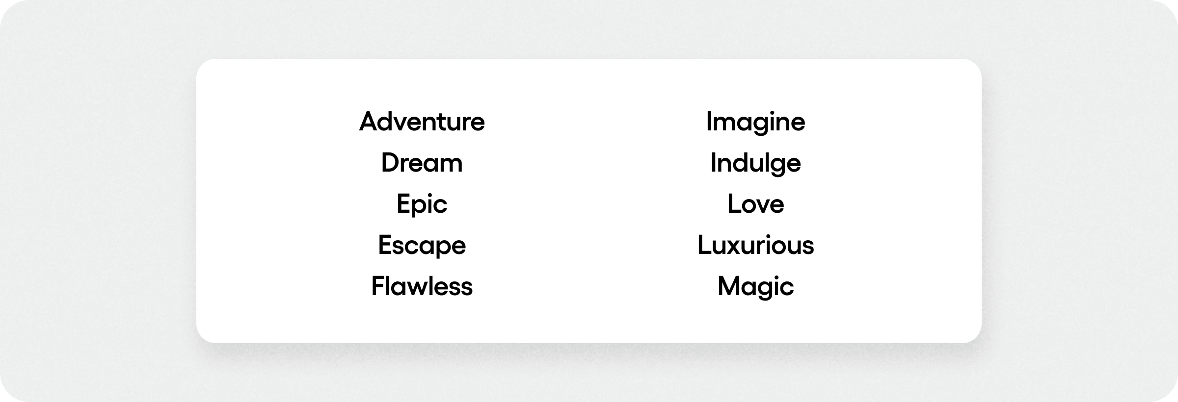 emotive power words