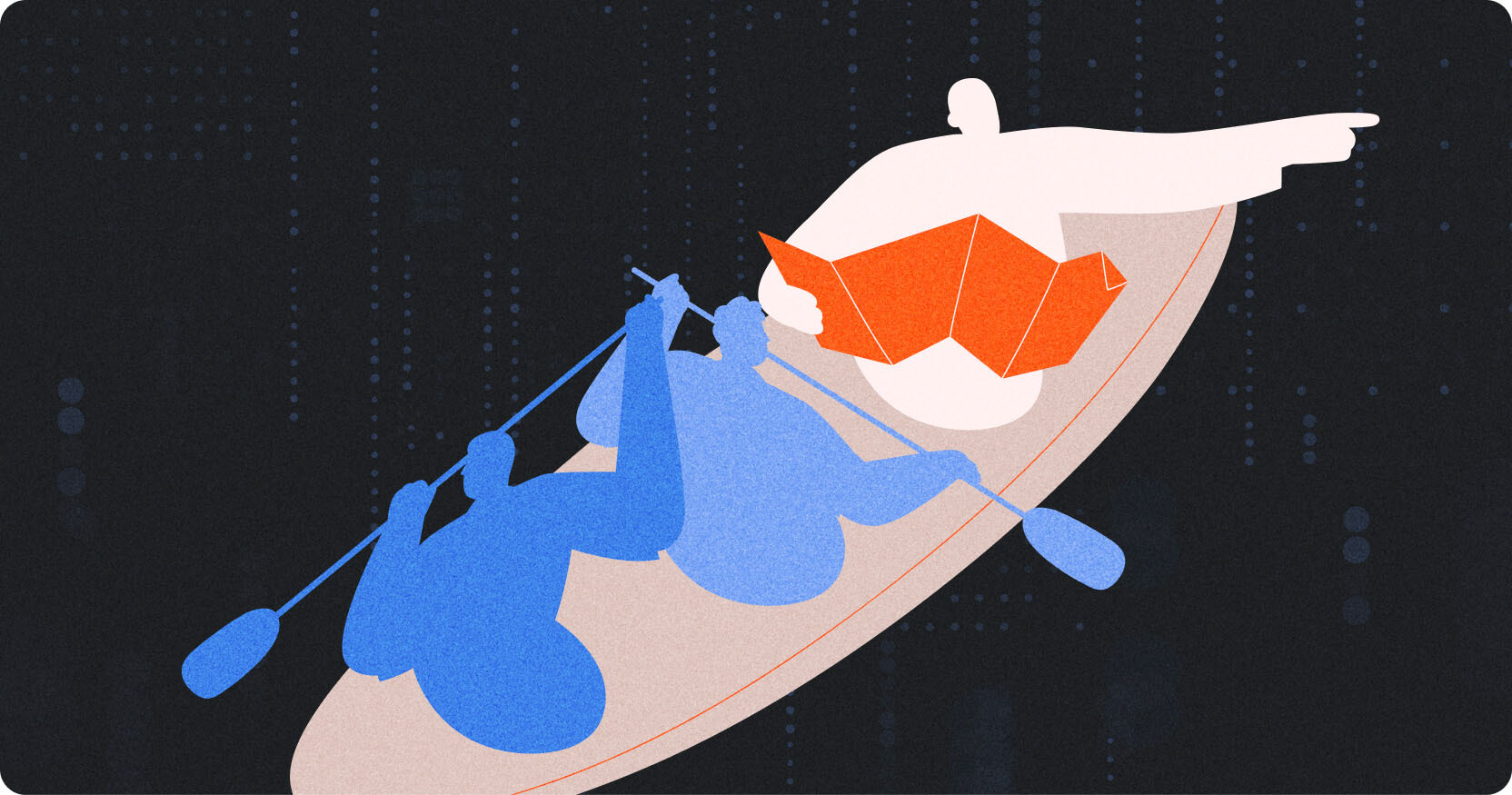 Customer centric illustration