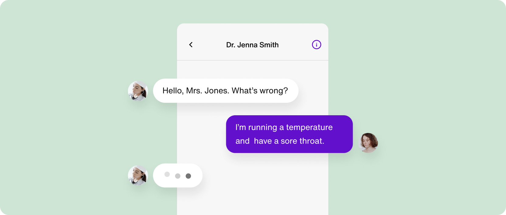 Sendbird secure patient messaging