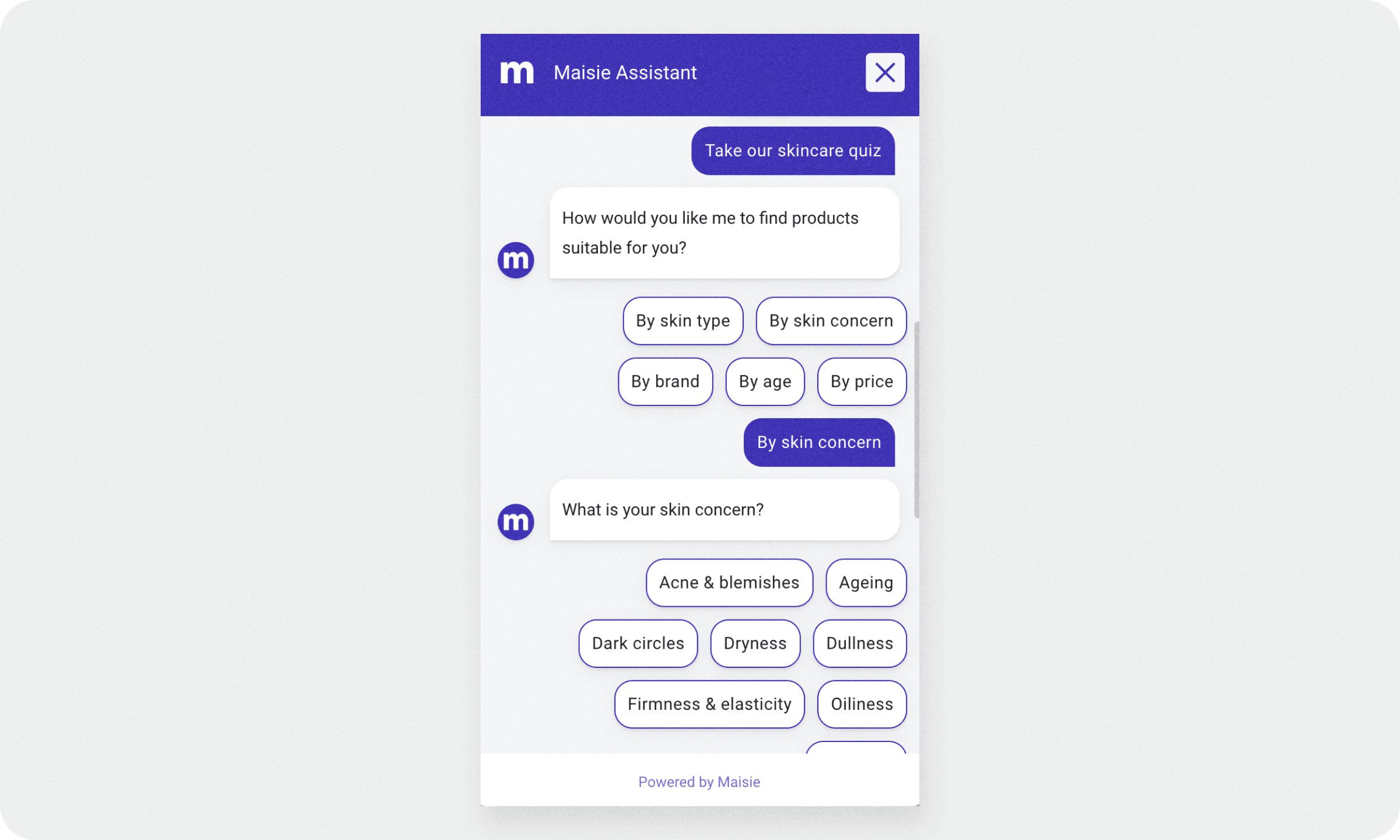 Maisie chatbot