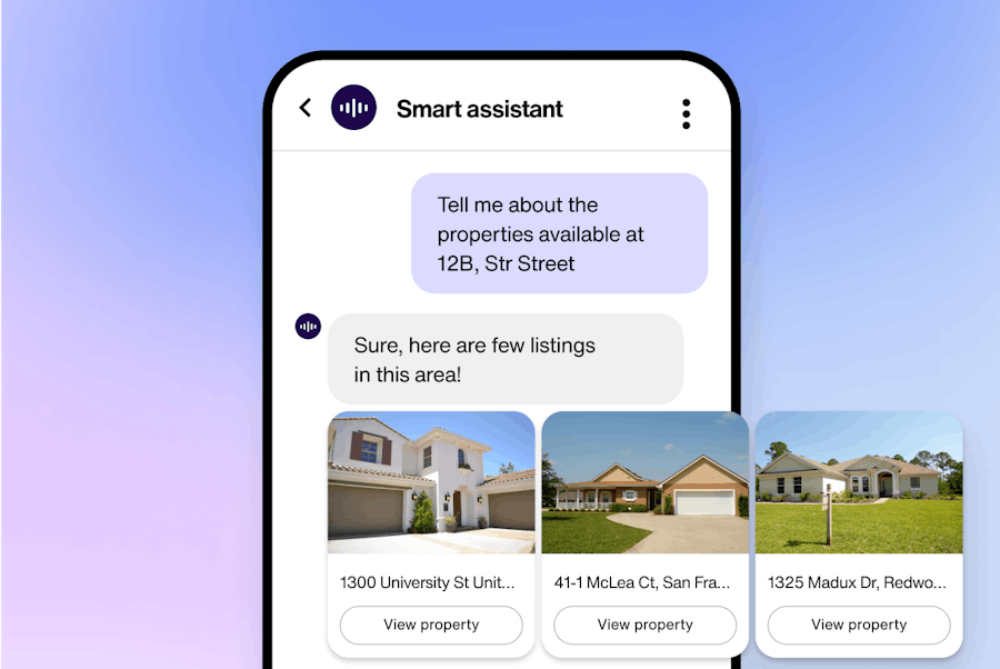 AI chatbot Real estate intelligent property matching