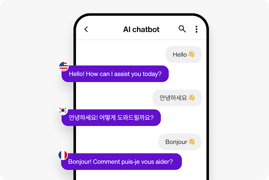 AI chatbot ecommerce mulilingual