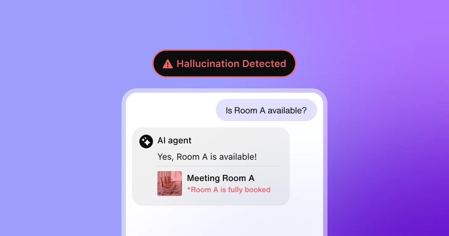 AI agent hallucination detection