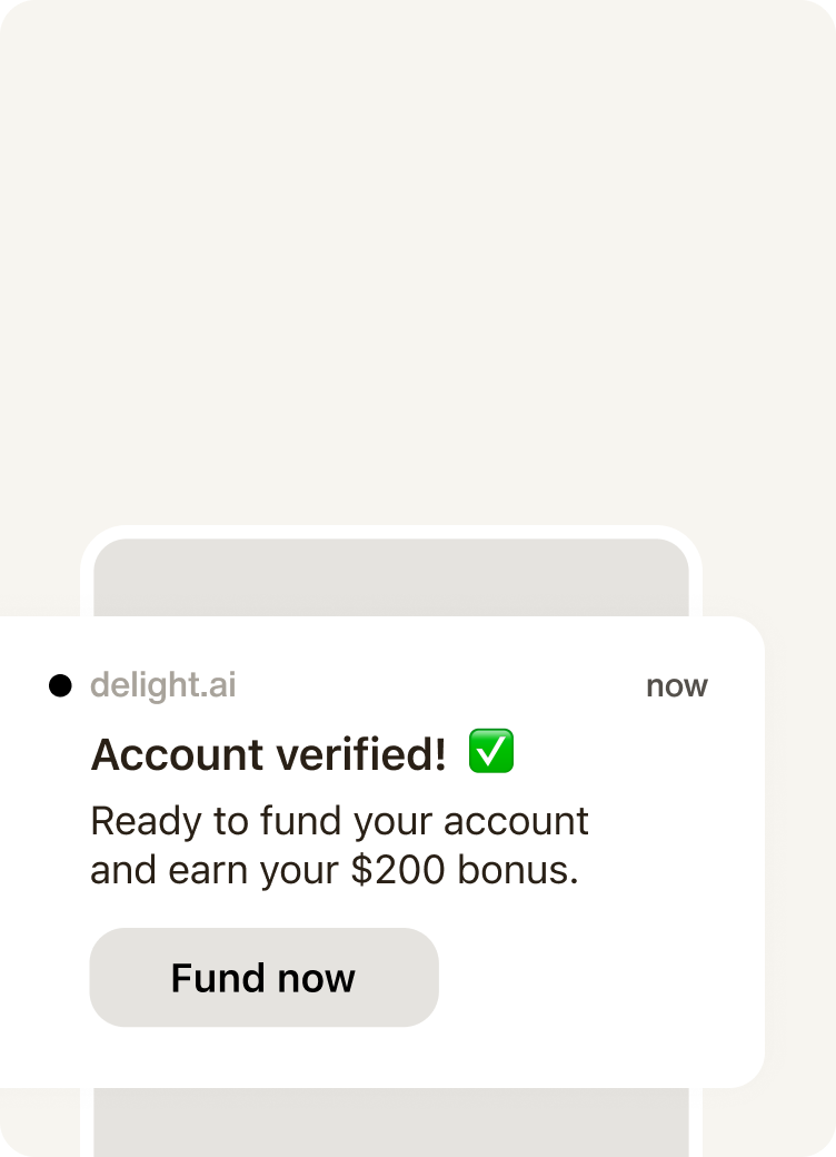 Activate users 3x faster