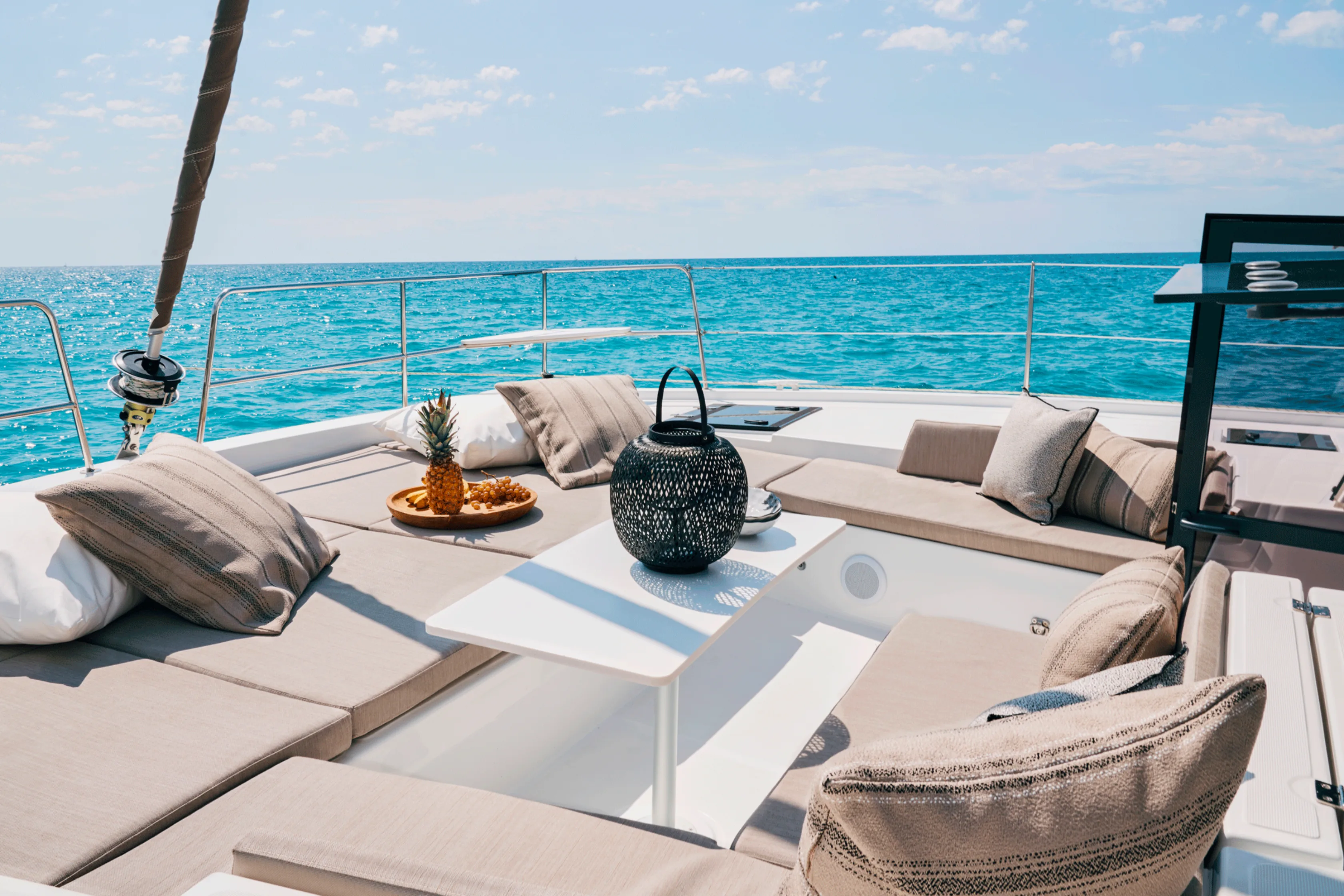 Mediterranean CX Barcelona exterior of boat