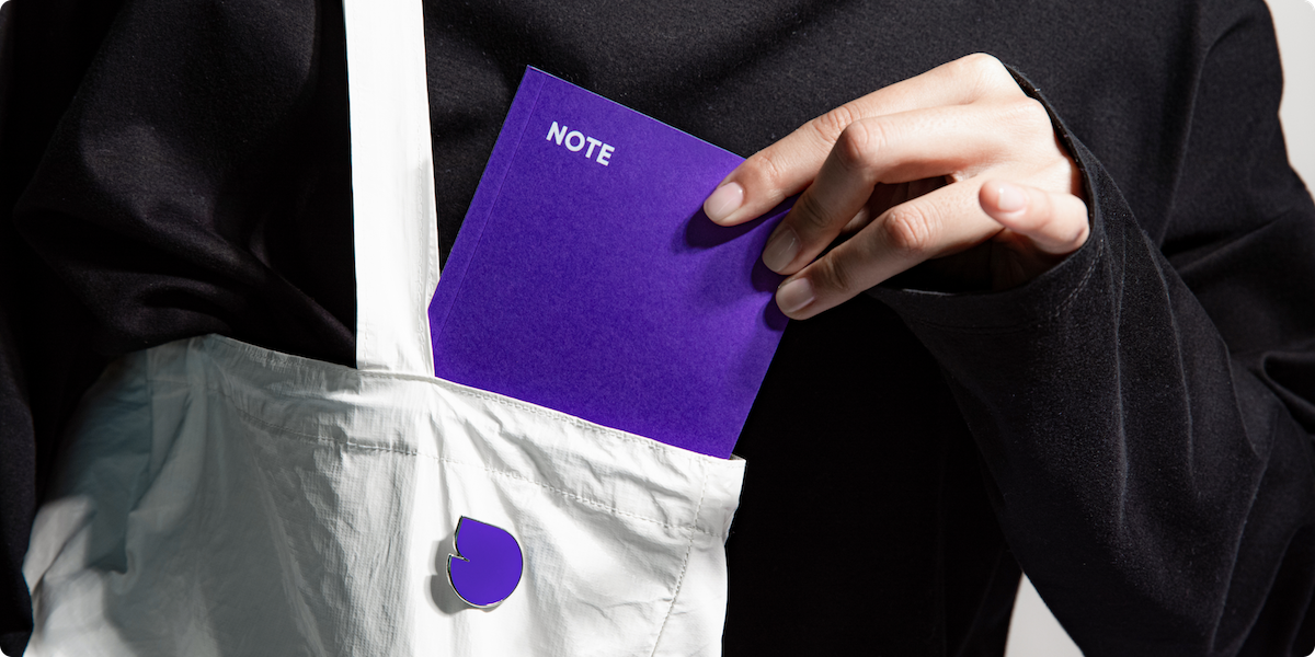 Blog Notebook bag