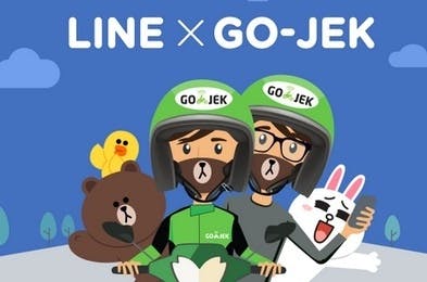 Blog Cover gojek line go jek line 1