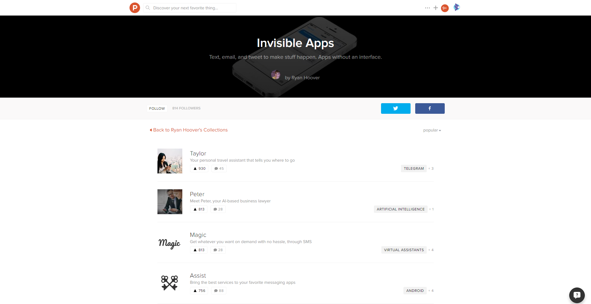 Blog Invisible Apps