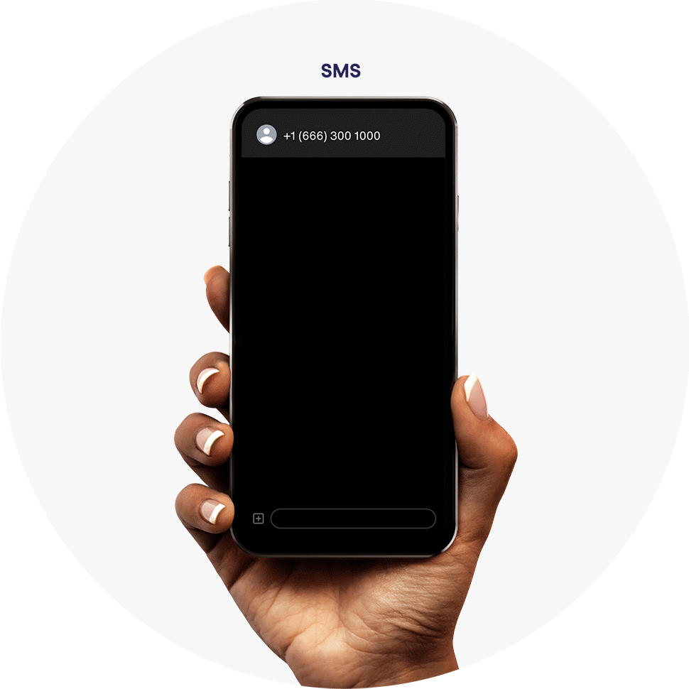 Push notifications using IP messaging