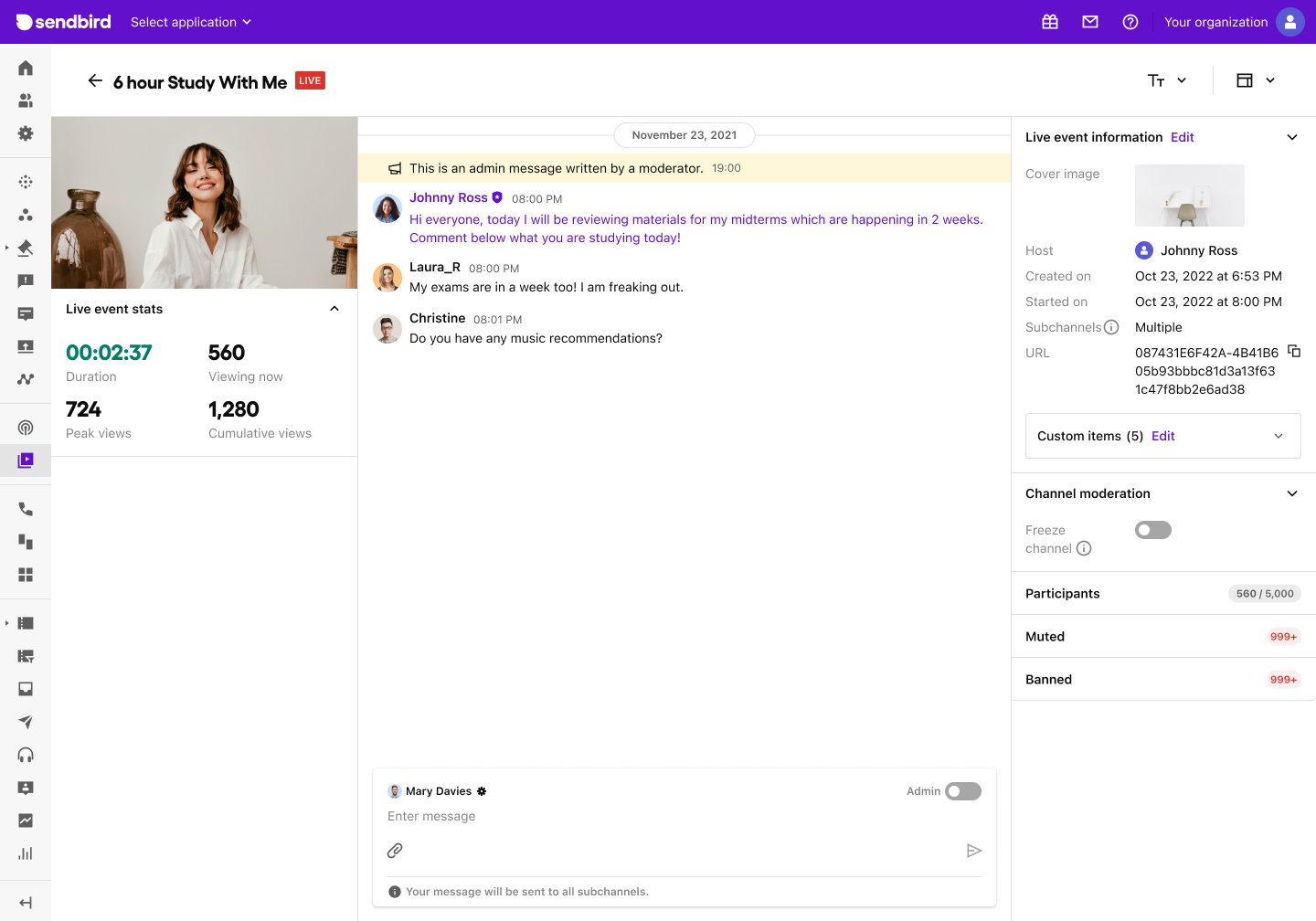 Blog Sendbird chat and calls