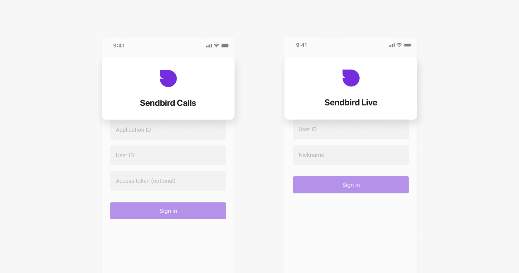 博客 Sendbird 图标