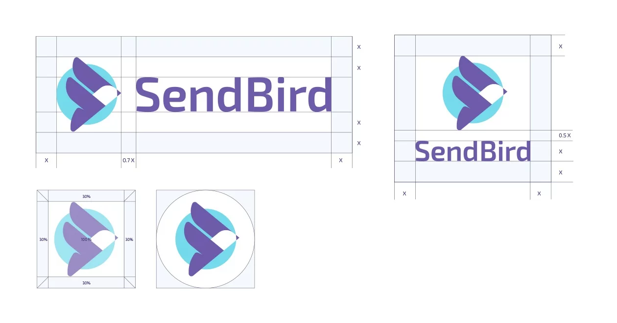 Blog Sendbird logo design