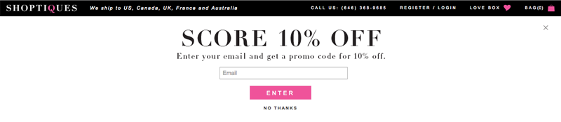 Blog Shoptiques