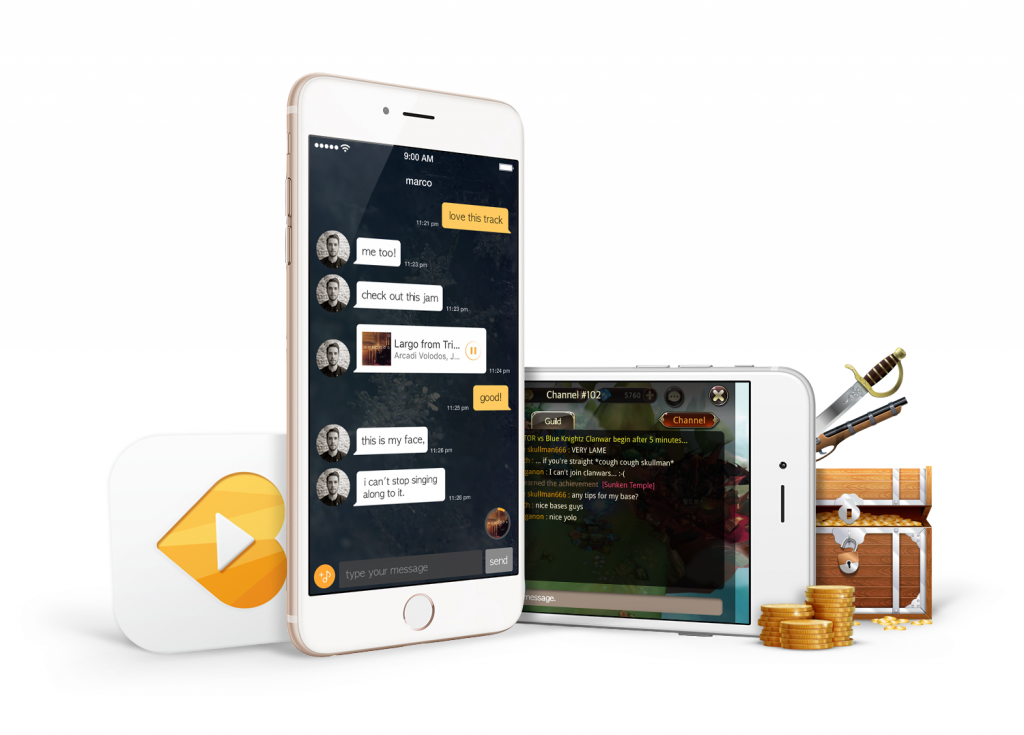 Blog chat UI