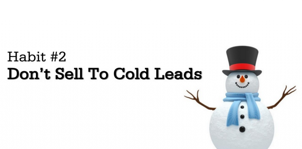 Blog cold leads