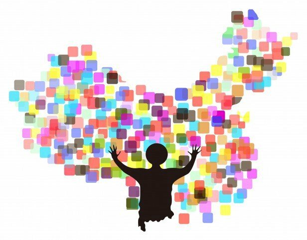 Blog colorful graphic