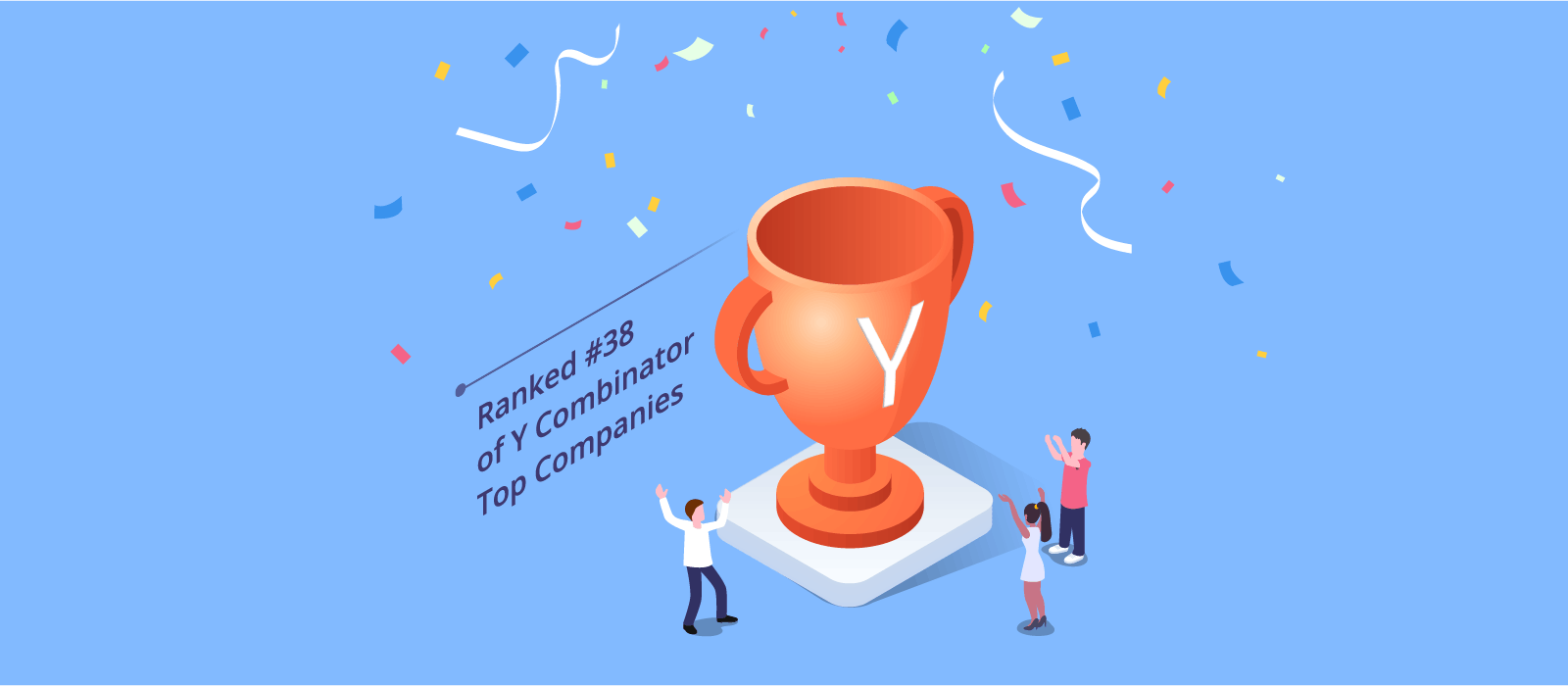 Blog cover Sendbird ranks No 38 on Ycombinator top companies