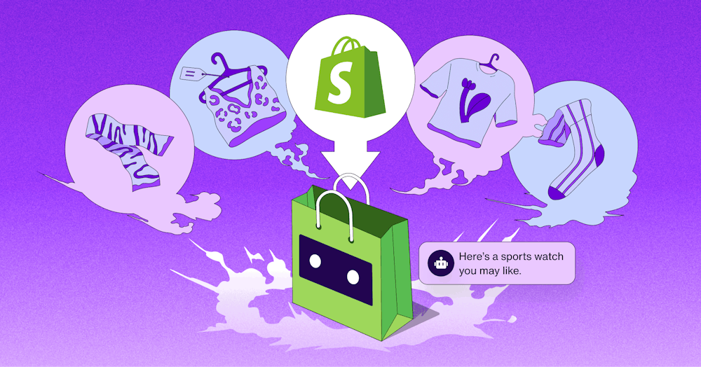 Blog cover Introducing Shopify chatbot