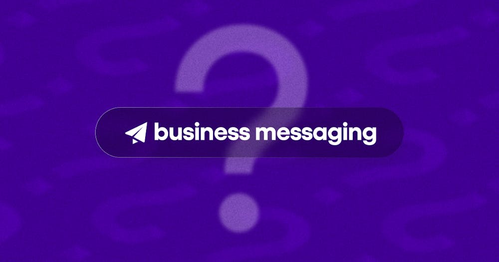 Blog cover What is business messaging