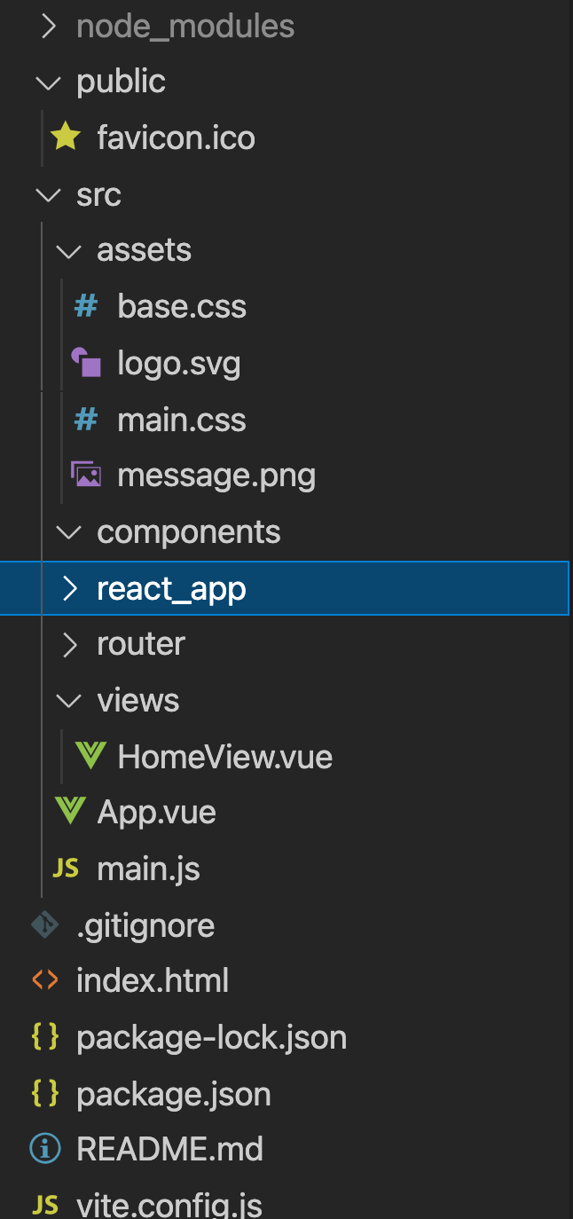 Developer window react_app