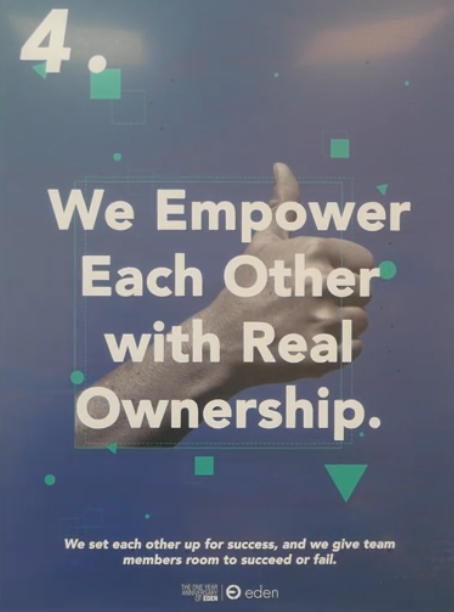 Blog empower Eden poster