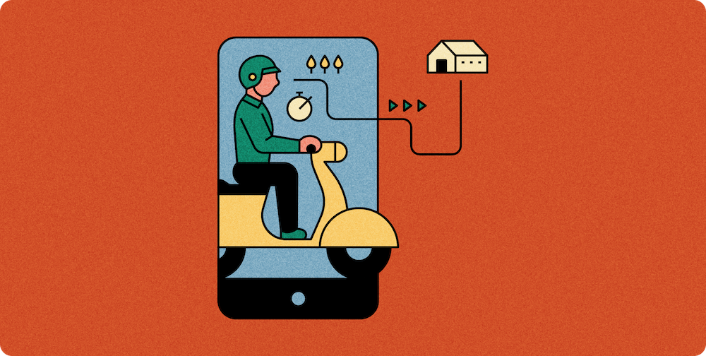 Sendbird for delivery