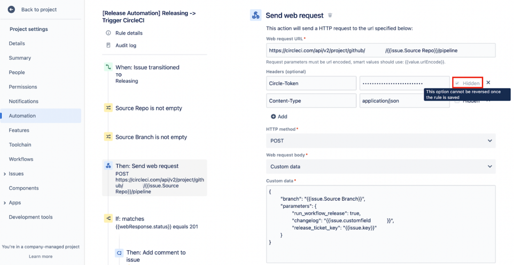 Blog image send web request