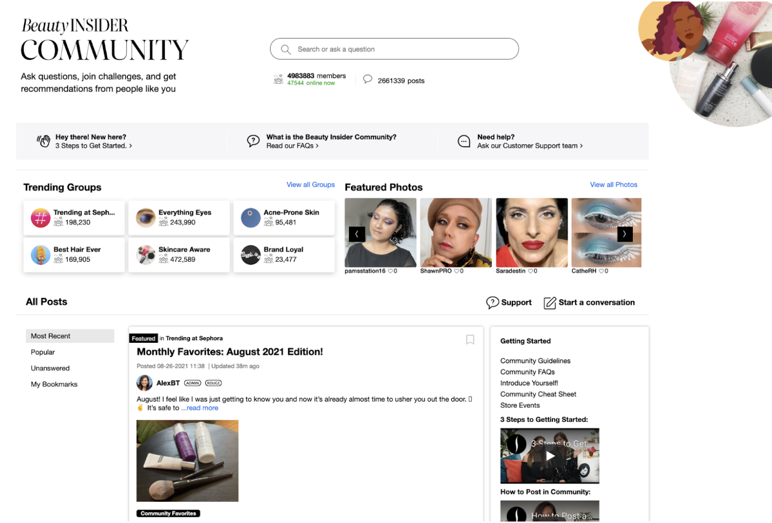 Example of a consumer community