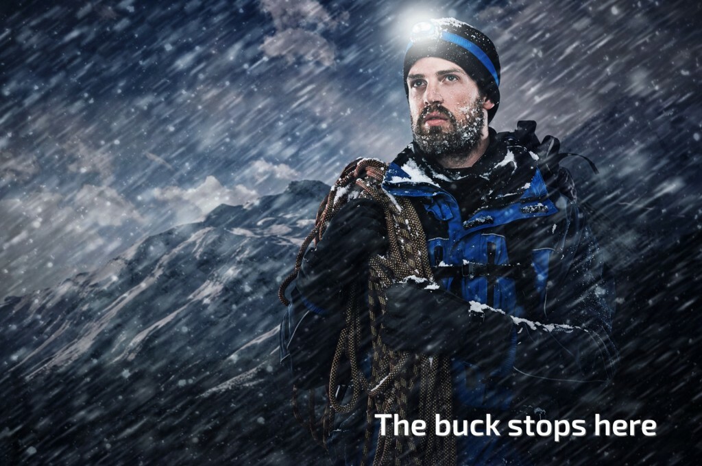 Blog buck stops here