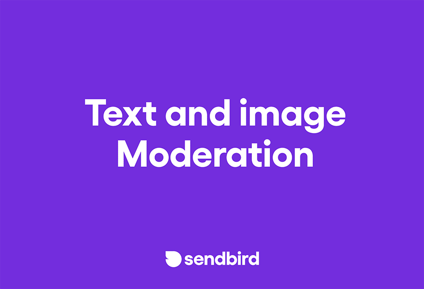 Teks blog dan moderasi gambar