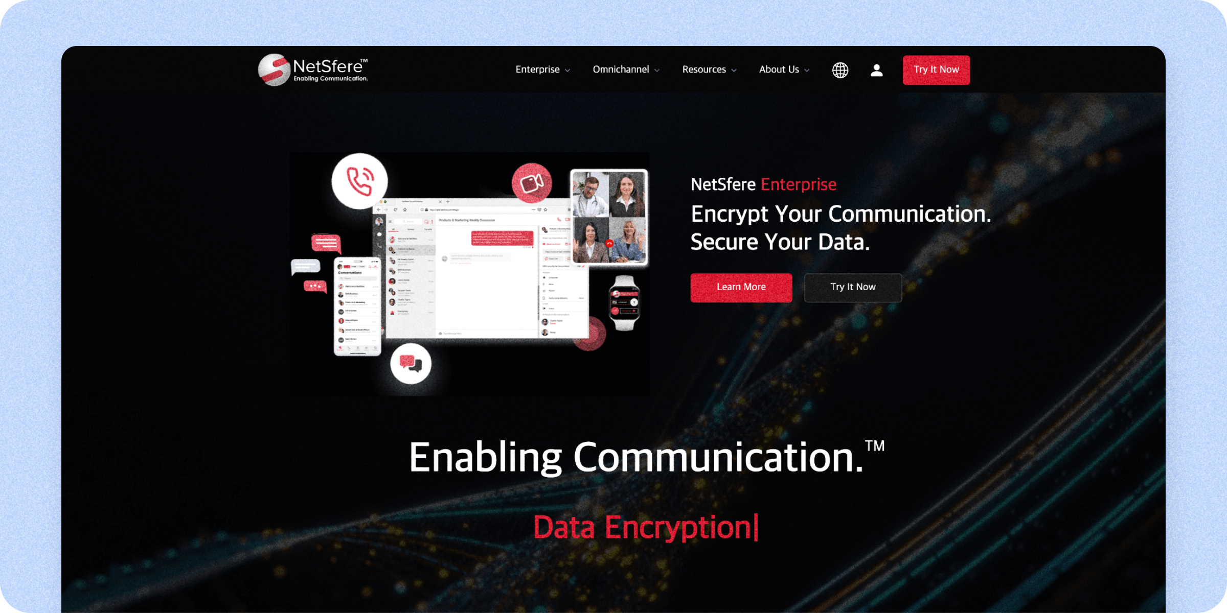 NetSfere is one of the best encrypted messaging apps for businesses
