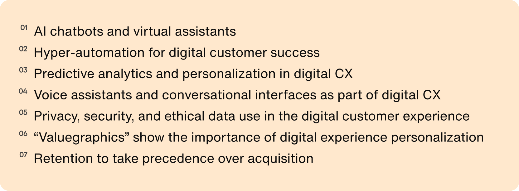 Seven most important digital customer experience trends to know in 2024