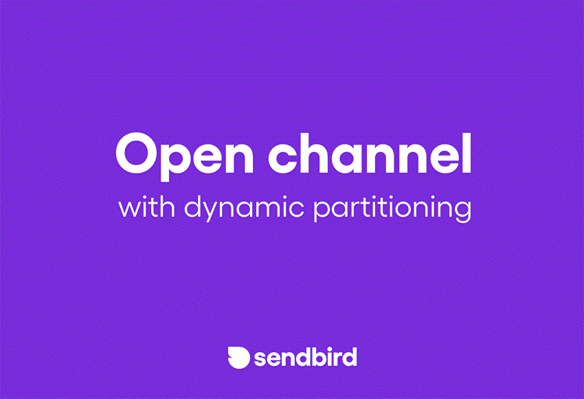 Blog Open Channel with dynamic partitioning