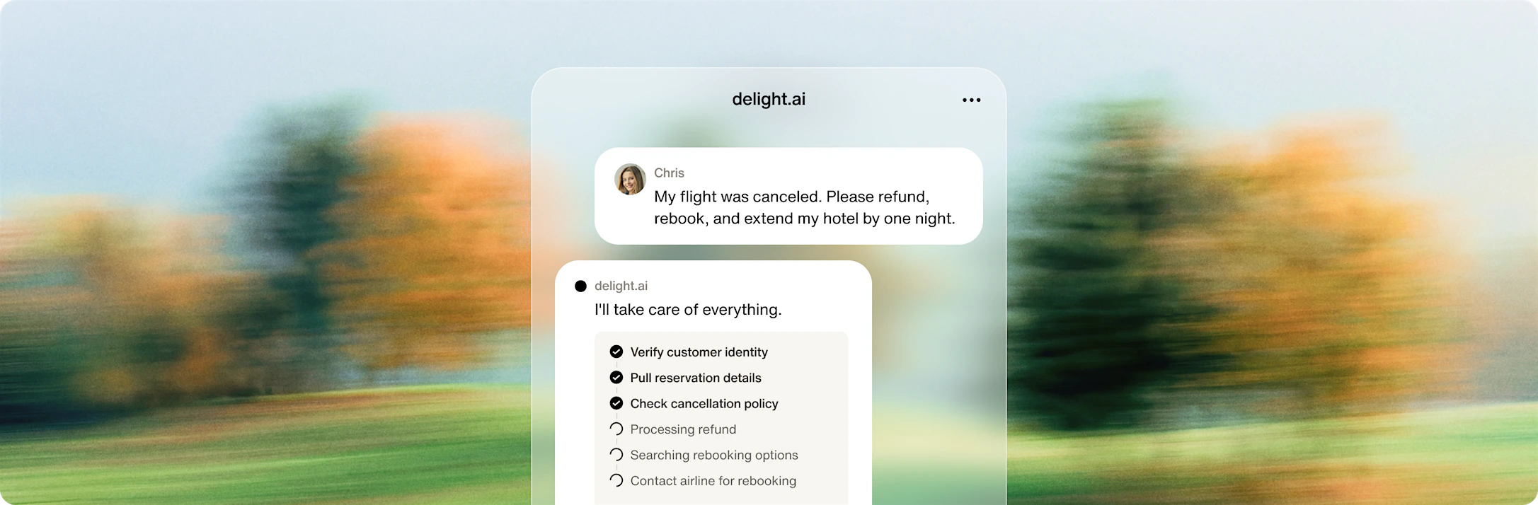 The first autonomous agent for long horizon asks