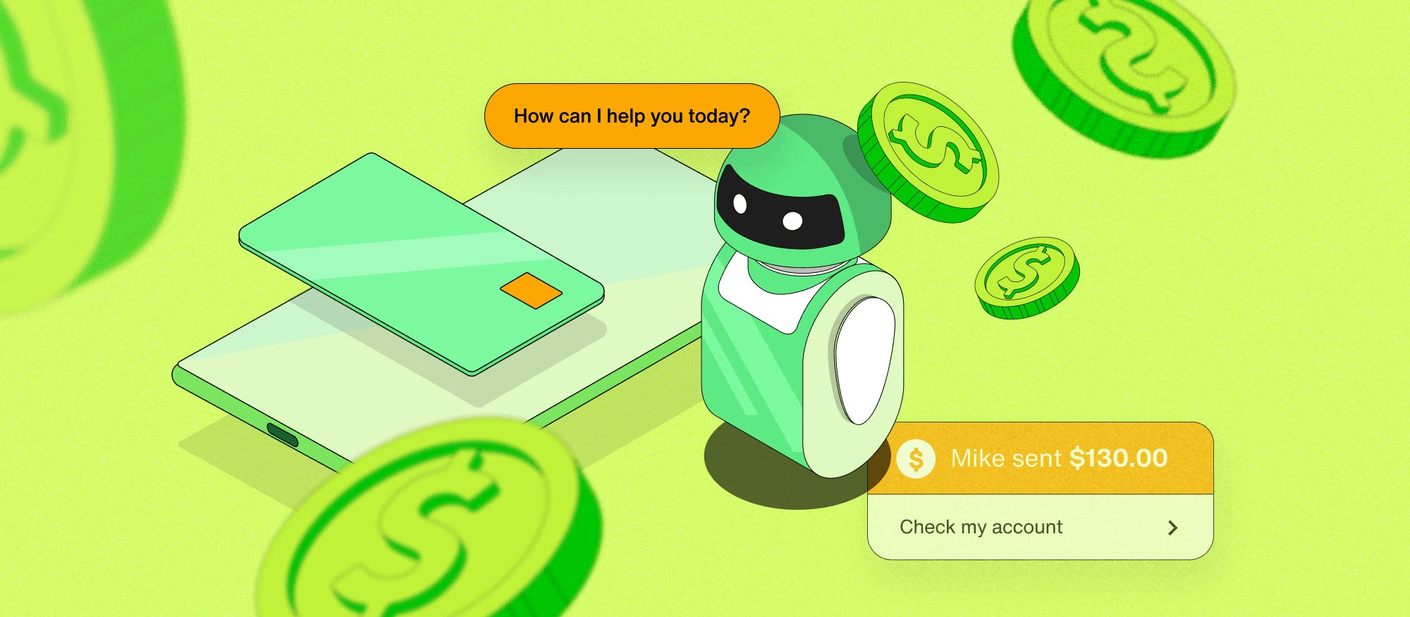 Customer support chatbots for fintech