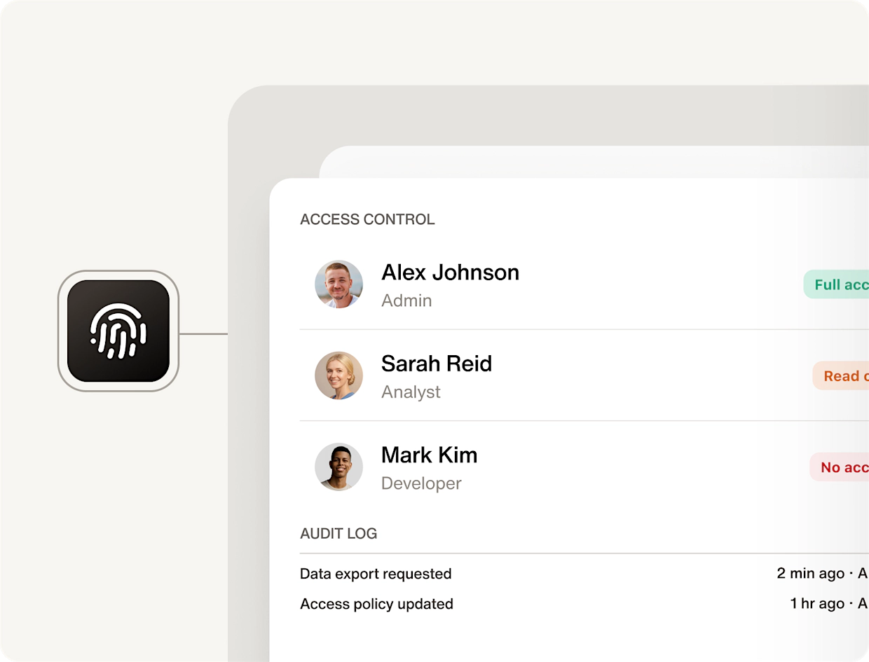 Data privacy & residency options