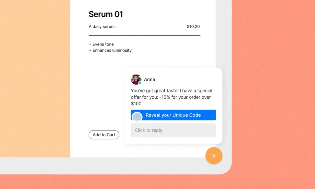 Ecommerce AI agent proactively triggers a discount in checkout to curb cart abandonment in real-time