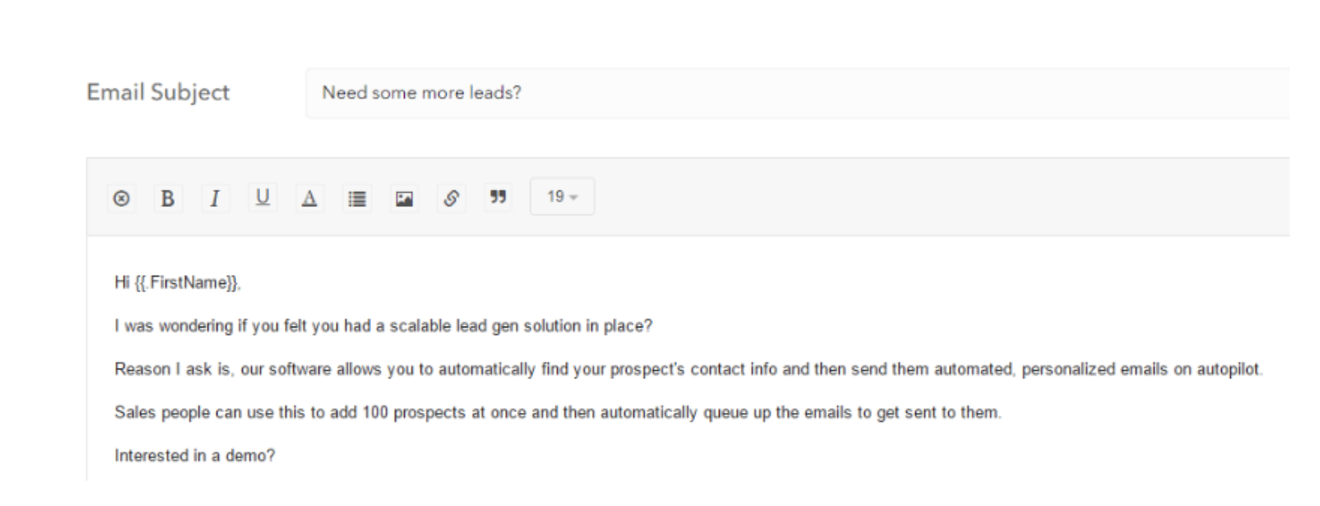 AI lead generation tools for automated email