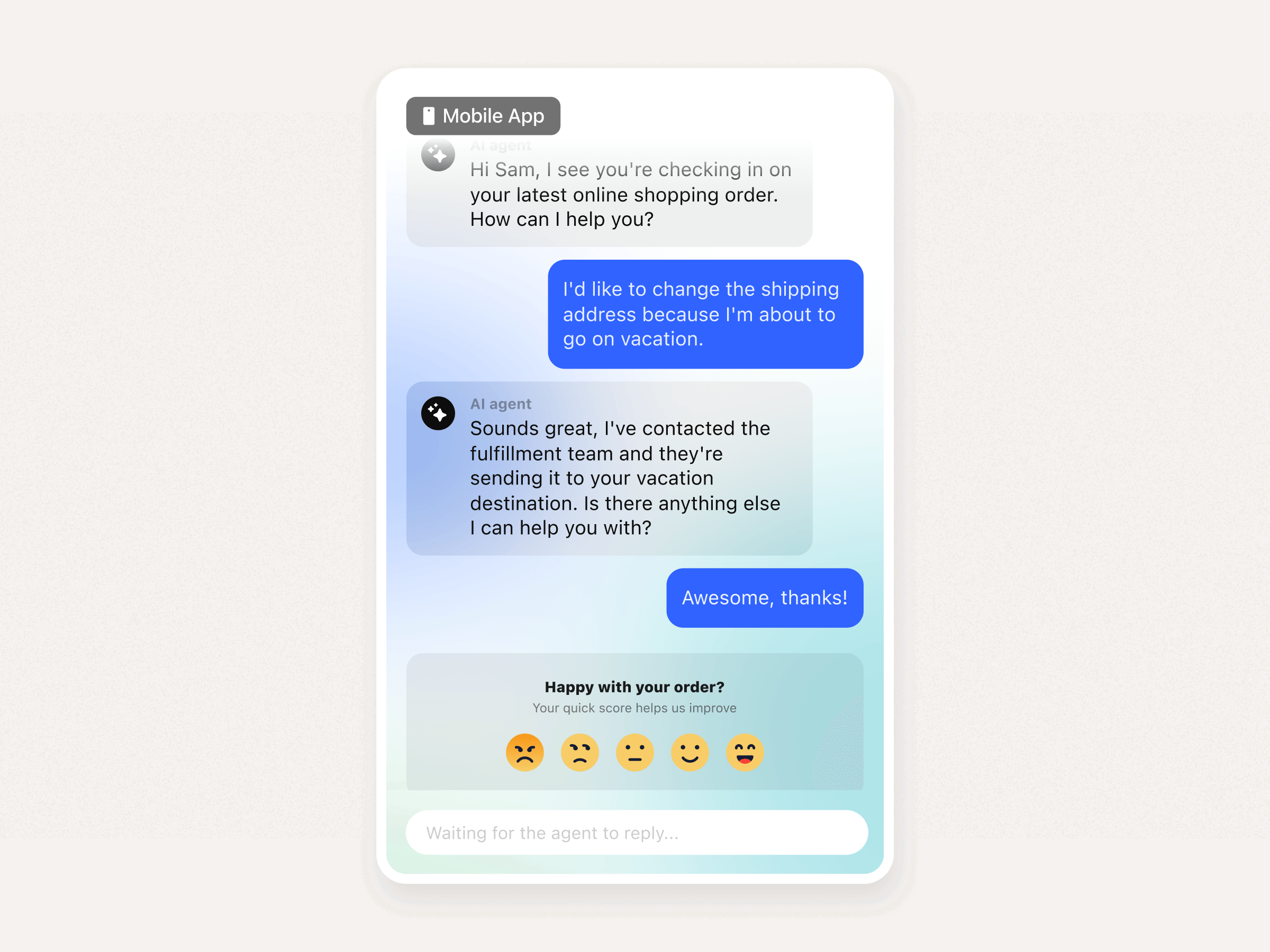 Enhance CX with continuous conversations