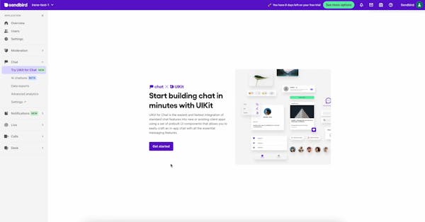 No Code UI Kit Chat feature configuration tool You Tube video thumbnail