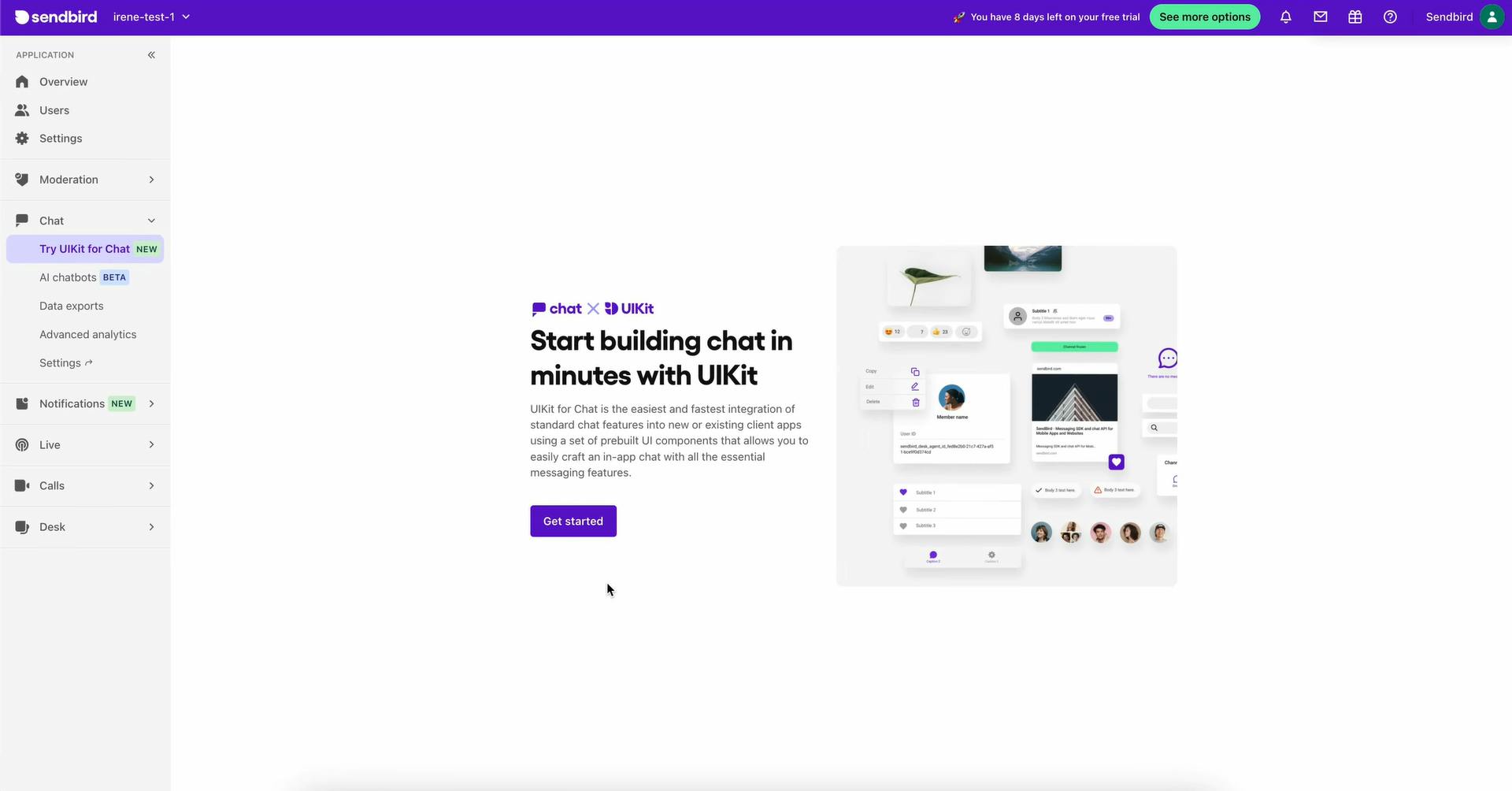 No Code UI Kit Chat feature configuration tool You Tube video thumbnail
