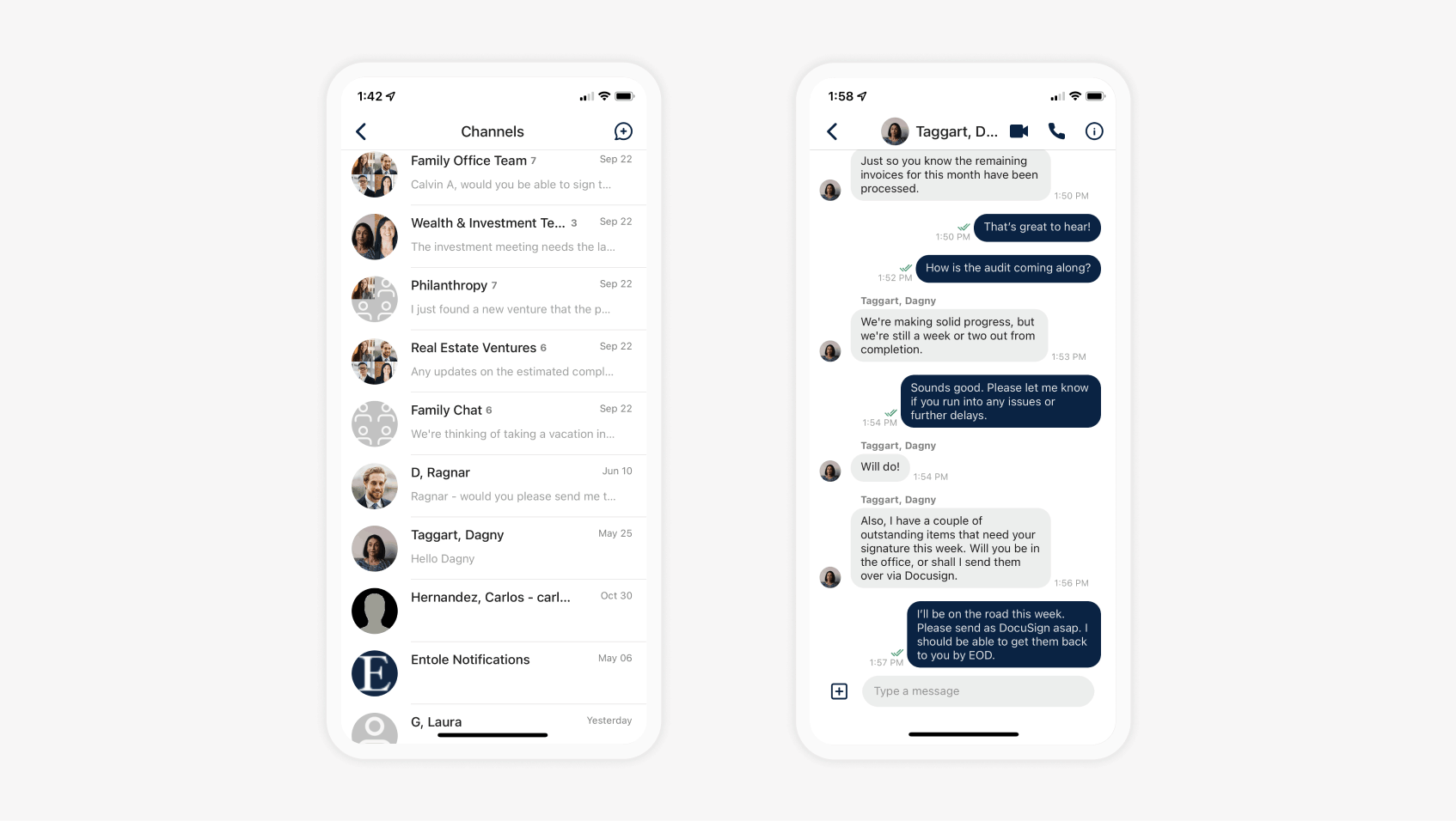 Resources Case Study Grupp chat