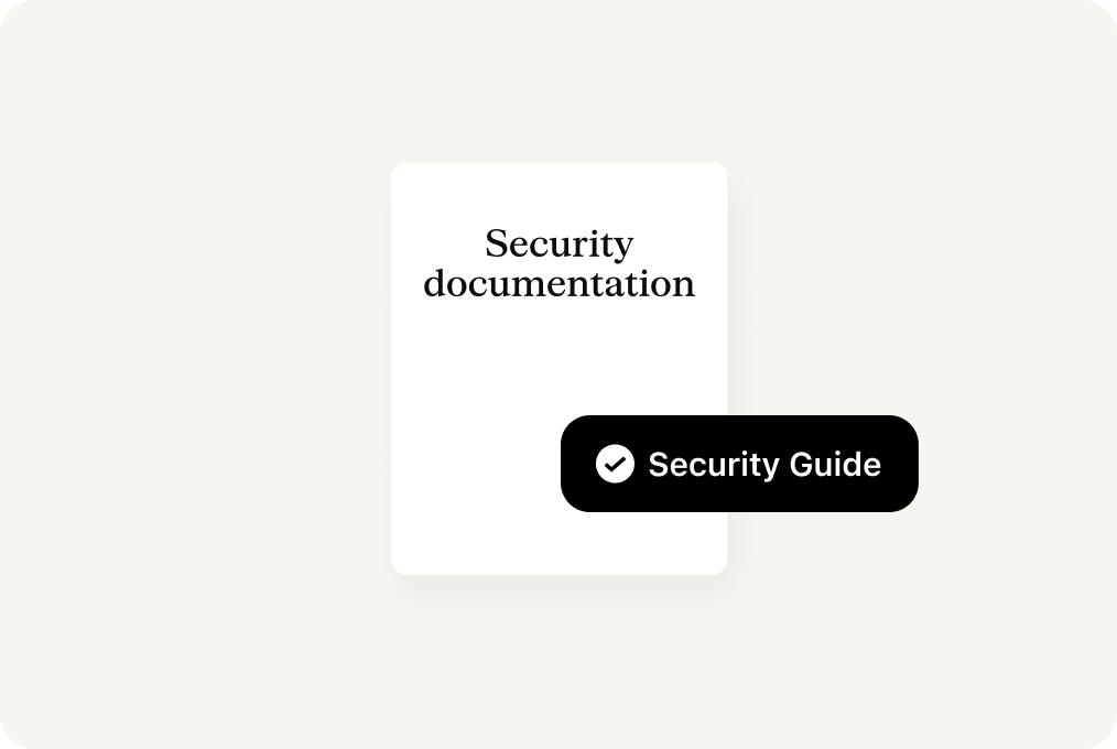 Security docs for your team
