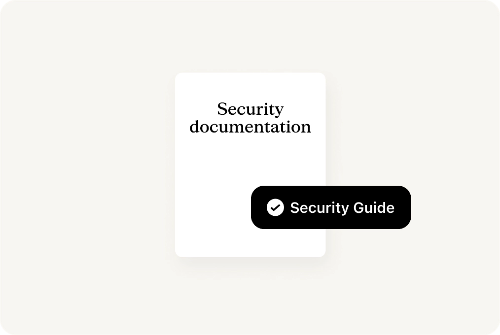 Security docs for your team