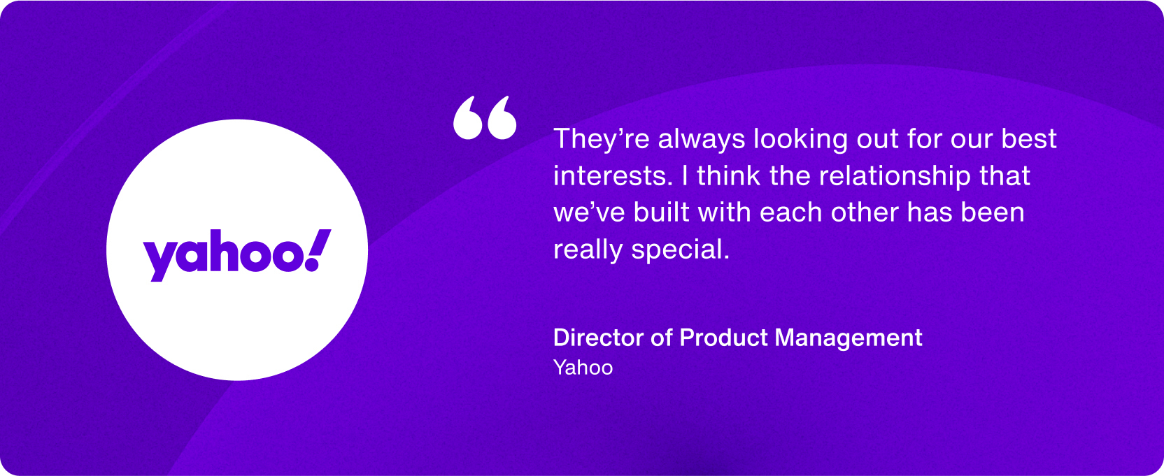Yahoo customer quote sendbird
