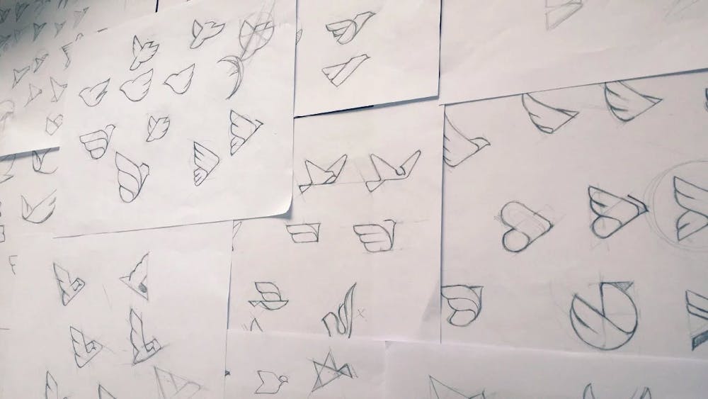 Blog Cover Sendbird logo sketch