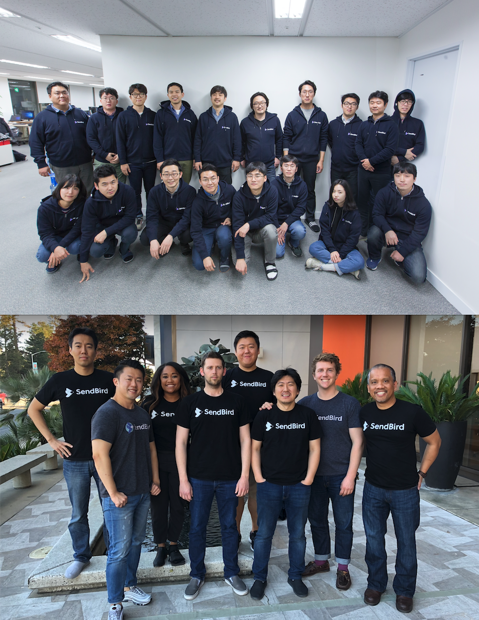 Blog Sendbird team photo