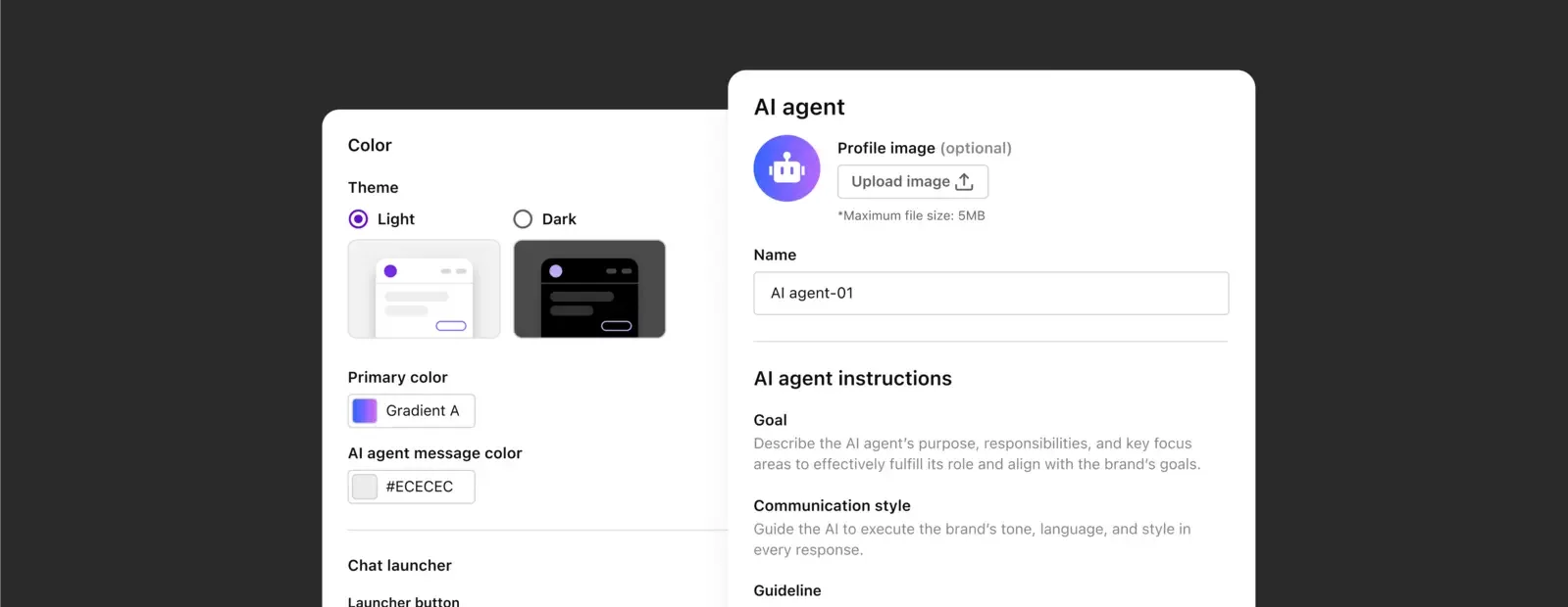 Shape your AI agent persona 3