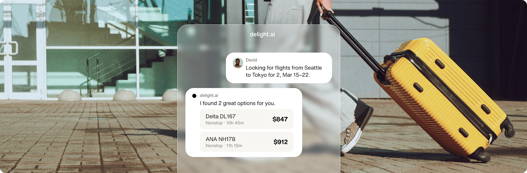 The AI agent that travelswith your guests