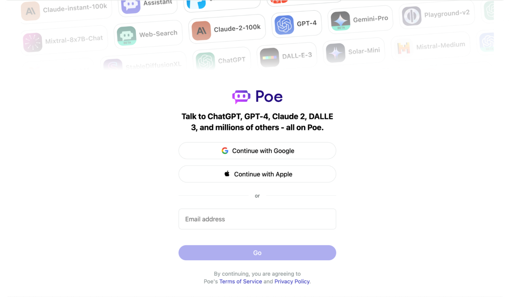 One of the best AI chatbots in 2024: Poe AI